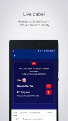 Sky Sport Fußball News & mehr android App screenshot 19